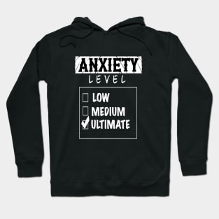 Anxiety Vintage Slogan Hoodie